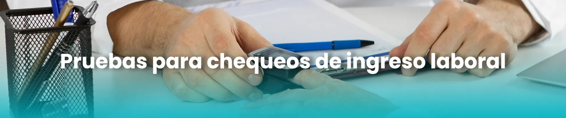 Pruebas para chequeos de ingreso laboralaa